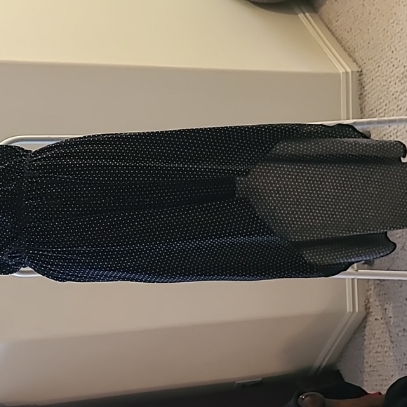 Justify black polka dot Dress size medium - Picture 4 of 7